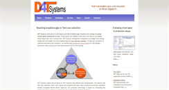 Desktop Screenshot of d4t-systems.com